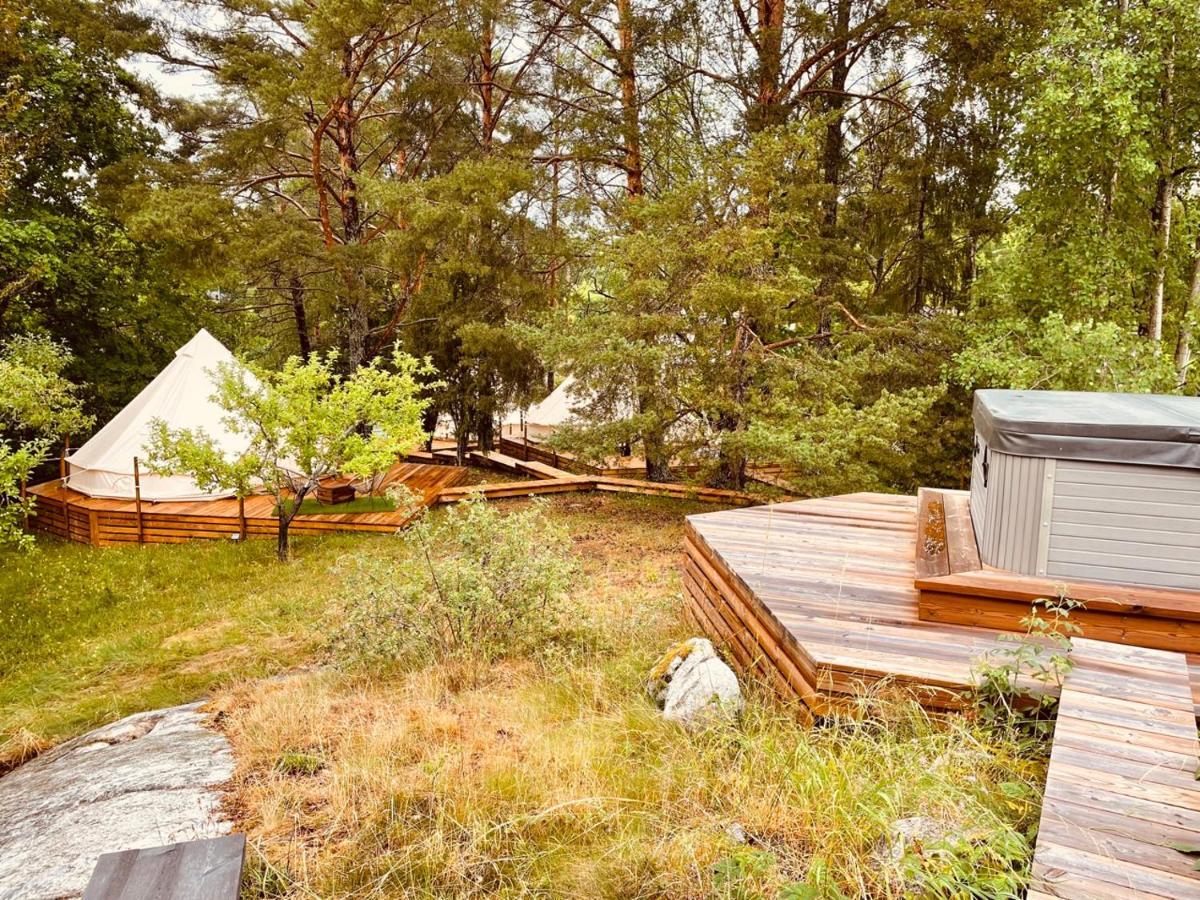 Tent Delhi A B&B In A Luxury Glamping Style Mariefred Eksteriør bilde