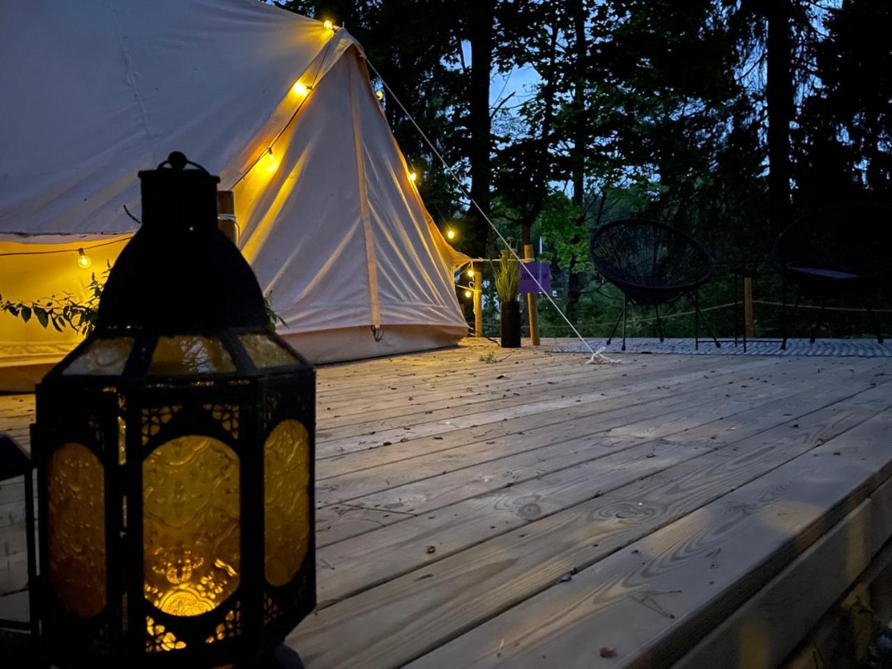 Tent Delhi A B&B In A Luxury Glamping Style Mariefred Eksteriør bilde